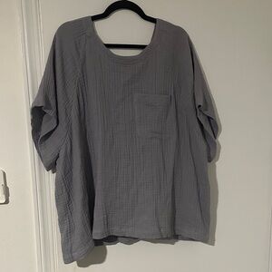 Madewell Lavendar Short Sleeve Top